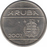 Монета. Аруба. 5 центов 2007 год. ав.