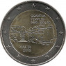 Аверс. Монета. Мальта. 2 евро 2016 год. Джгантия.