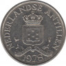 Монета. Нидерландские Антильские острова. 25 центов 1978 год. ав.