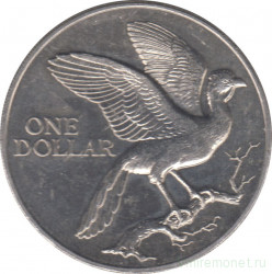 Монета. Тринидад и Тобаго. 1 доллар 1980 год.