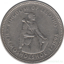 Монета. Лесото (анклав в ЮАР). 1 лоти 1998 год.