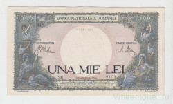 Банкнота. Румыния. 1000 лей 1941 год.