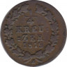 Монета. Нассау (Германия). 1/4 крейцера 1819 год. Z. ав.