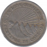 Монета. Никарагуа. 10 сентаво 1965 год. рев.