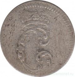 Монета. Брунсвик-Вольфенбюттель (Германия). 2 мариенгрошена 1749 год.