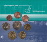 Монеты. Австрия. Набор евро 8 монет 2000 год. 1, 2, 5, 10, 20, 50 центов, 1, 2 евро. В буклете. рев.
