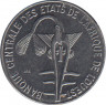 Монета. Западная Африка (ВСЕАО). 1 франк 1984 год. рев.