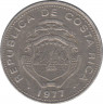 Монета. Коста-Рика. 1 колон 1977 год. ав.