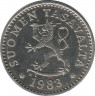 Аверс. Монета. Финляндия. 10 пенни 1983 К год.