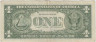 Банкнота. США. 1 доллар 1988 год. B. Тип 480b. рев.
