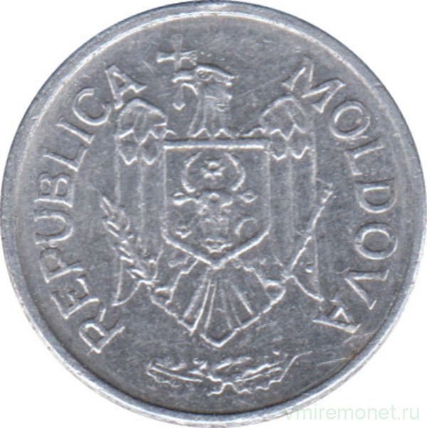 Монета. Молдова. 10 баней 2001 год.