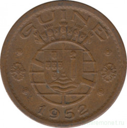 Монета. Гвинея-Бисау. 50 сентаво 1952 год.