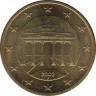 Монета. Германия. 50 центов 2002 год. (F). ав.