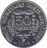 Монета. Западная Африка (ВСЕАО). 50 франков 2015 год. ав.