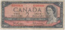 Банкнота. Канада. 2 доллара 1954 год. Тип 76b. ав.