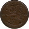 Монета. Финляндия. 5 пенни 1921 год. ав