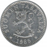 Аверс. Монета. Финляндия. 10 пенни 1985 год.