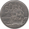 Монета. Новая Зеландия. 50 центов 1979 год. рев.