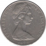 Монета. Новая Зеландия. 50 центов 1979 год. ав.