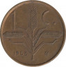 Монета. Мексика. 1 сентаво 1953 год. ав.