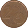 Монета. Испания. 2 цента 2011 год. рев.