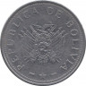 Монета. Боливия. 1 боливиано 2008 год. рев.