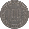 Монета. Конго. 100 франков 1971 год. ав.