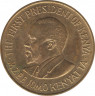 Монета. Кения. 10 центов 1978 год. Старый тип. рев.