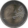 Монета. Германия. 2 евро 2019 год. 70 лет Бундесрату (G).