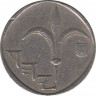 Монета. Израиль. 1 новый шекель 1987 (5747) год. рев.