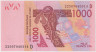 Банкнота. Западноафриканский экономический и валютный союз (ВСЕАО). Мали. 1000 франков 2003 год. (D). Тип 415Dа. рев.