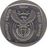 Монета. Южно-Африканская республика (ЮАР). 2 ранда 2004 год. ав.