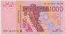 Банкнота. Западноафриканский экономический и валютный союз (ВСЕАО). Нигер. 1000 франков 2003 год. (H). Тип 615Hа. рев. 