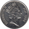 Монета. Фиджи. 5 центов 1994 год. ав.