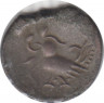 Монета. Камбоджа. 2 пе 1847 - 1860 год. Нордом I. ав.