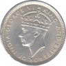 Монета. Малайя (Малайзия). 10 центов 1943 год. рев.