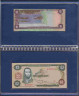 Банкнота. Ямайка. Набор 4 банкноты в альбоме 1977 год. Limited edition. разворот.