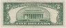 Банкнота. США. 10 долларов 1950 год. Серия B. Тип 438d. рев.