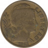 Монета. Аргентина. 20 сентаво 1942 год. Алюминиевая бронза. ав.