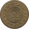 Монета. Тунис. 20 миллимов 1983 год. ав.