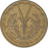 Монета. Западноафриканский экономический и валютный союз (ВСЕАО). 10 франков 1970 год. ав.