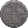 Монета. ФРГ. 1 марка 1969 год. Монетный двор - Мюнхен (D). ав.