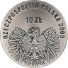 Реверс. Монета. Польша. 10 злотых 2009 год. Польская дорога к свободе (выборы 4 июня 1989 года).