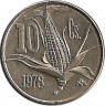 Аверс. Монета. Мексика. 10 сентаво 1978 год.