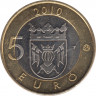  Монета. Финляндия. 5 евро 2010 год. Исторические регионы Финляндии. Исконная Финляндия. рев.