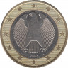 Монета. Германия. 1 евро 2003 год (А). ав.