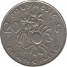 Монета. Французская Полинезия. 20 франков 2006 год. рев.