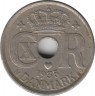 Монета. Дания. 10 эре 1935 год. ав.