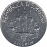  Монета. Сан-Марино 5 лир 1983 год. Галелео Галилей. рев.