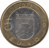  Монета. Финляндия. 5 евро 2011 год. Исторические регионы Финляндии. Карелия. рев.